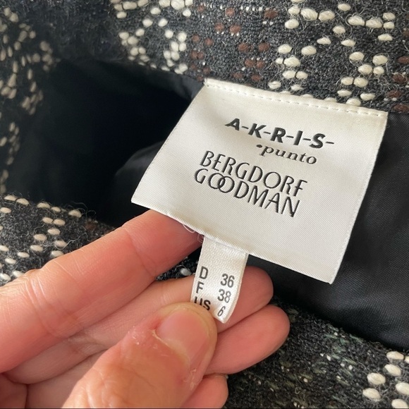 Akris Punto x Bergdorf Goodman embroidered skirt - Picture 4 of 4